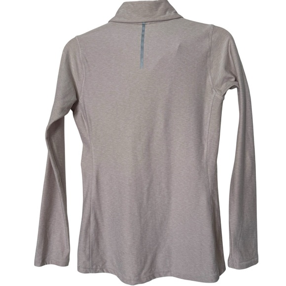 New Balance Heathered Funnel Neck Pullover S - Picture 2 of 6